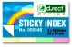 Označevalec strani levia papirnat 50x20x4 intenziven 4x50l 009346 LEVIA
