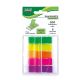 Označevalec strani lebez pvc 45x12mm 1/5 barv intenziven 26002 LEBEZ