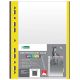 Mapa pvc u levia barvni rob 75mic mix barve 1/25 111030 LEVIA