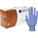 Rokavice nitril xl 100/1 barva modra NN