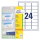 Etikete zweckform l7970-25 63,5x33,9 za zmrzovalnike ZWECKFORM1