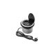 GTV vgradna vtičnica CHARGER 1x220V + 2xUSB Ø100mm