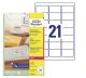 Etikete zweckform l7560 63,5x38,1mm 1/25 ZWECKFORM1