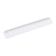 Ravnilo 20cm levia prozorno d.rect 007131 LEVIA