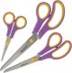 Škarje westcott set easy grip 13cm, 20,1cm, 24,7cm vijola 1/3 n-90029 00 WESTCOTT