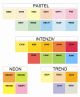 Papir barvni a4 iq neon 80g MONDI