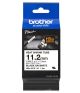 Trak p-touch hse -231e termo bel/črn 11,2mm BROTHER