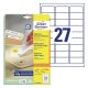 Etikete zweckform l4737rev 63,5x29,6mm odstranljive 1/25 ZWECKFORM1