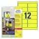 Etikete zweckform l6107 99,1x42,3mm zelo odporne poliestrske etikete 1/20 ZWECKFORM1