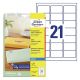 Etikete zweckform j8560 63,5x38,1mm 1/25 ZWECKFORM1