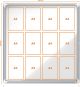 Tabla oglasna nobo zunanja magnetna s ključem 12xa4 924x970mm 1902581 NOBO TABLE