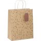 Vrečka darilna eko a4 32x44x11cm novo leto PROMOCIJA