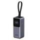 Ugreen prenosna polnilna baterija 20.000mAh, 130W z vgrajenim kablom