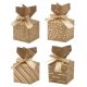 Škatla darilna 7x7cm eko 1/2 PROMOCIJA