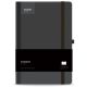 Blok notes z elastiko casual black a6 tp črt 96l PROMOCIJA