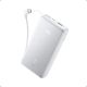 Anker Zolo Powerbank 20000 mAh, 22,5W z vgrajenim USB-C kablom, bel