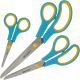 Škarje westcott set easy grip 13cm, 20,1cm, 24,7cm modre 1/3 n-90028 00 WESTCOTT