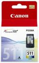 Kartuša Canon CL-511 barvna - original