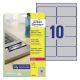 Etikete zweckform l6012 96x50,8mm 1/20 srebrna ZWECKFORM1