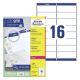Etikete zweckform l7162 99,1x33,9mm 1/100 ZWECKFORM1