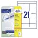 Etikete zweckform 6170 64x36mm 1/25 ZWECKFORM