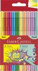 Flomaster šolski faber-castell grip neon+pastel 1/10 FABER-CASTELL