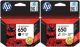 Kartuša HP 650 komplet črna/black (CZ101AE) + barvna (CZ102AE) - original