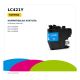 Kompatibilna kartuša za Brother LC421Y za DCP-J1050DW, DCP-J1140DW, MFC-J1010DW – rumena