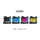Komplet kompatibilnih kartuš za Brother LC422 za MFC-J5340DW, MFC-J5345DW, MFC-J5740DW, MFC-J6540DW, MFC-J6940DW – BK/C/M/Y, 4 kos