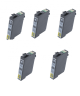 Kartuša Epson T1281 črna/black 5X kompatibilna
