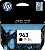 Kartuša HP 963 črna/black (3JA26AE) - original