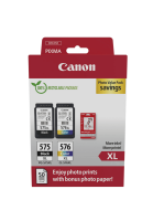 Kartuša Canon PG-575 XL in CL-576 XL Photo Value Pack za Canon Pixma TR4750i, TR4751i, TS3550i, TS3551i  črna in barvna  XL original