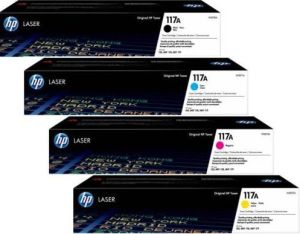 Toner HP 117A (W2070A-3) - komplet 4 tonerjev original MEGA CENA + BREZPLAČNA DOSTAVA!