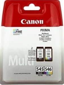 Kartuša Canon PG-545 črna/black + CL-546 barvna komplet - original 