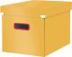 Škatla za shranjevanje s pokrovom 320x310x360 leitz cosy rumena 53470019 LEITZ COSY-WOW