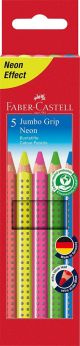 Barvice faber-castell jumbo grip neon 1/5 FABER-CASTELL