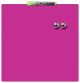 Tabla magnetna nobo quarter 36x36 cm roza 1903803 NOBO TABLE