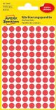 Etikete zweckform 3589 fi8 rdeče okrogle odstranljive ZWECKFORM