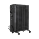 VonHaus oljni radiator 11 reber 2500W črn 2500645