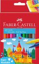 Flomaster šolski faber-castell 1/12 FABER-CASTELL