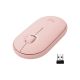 Logitech miška Pebble M350 Wireless, roza