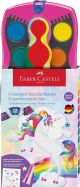 Barvice vodene faber-castell connect unicorn + čopič 1/12 FABER-CASTELL