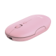 Trust Puck brezžična miška Bluetooth za polnjenje - roza