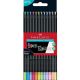 Barvice faber-castell black edition neon pastel 1/12 FABER-CASTELL